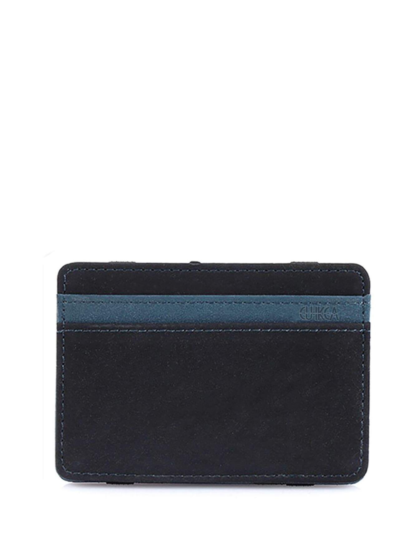 PU Leather Black Card Holder