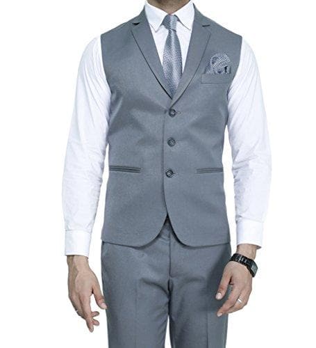 Men's Slim Fit 3-Button Waistcoat – Formal, Versatile & Effortlessly Sharp