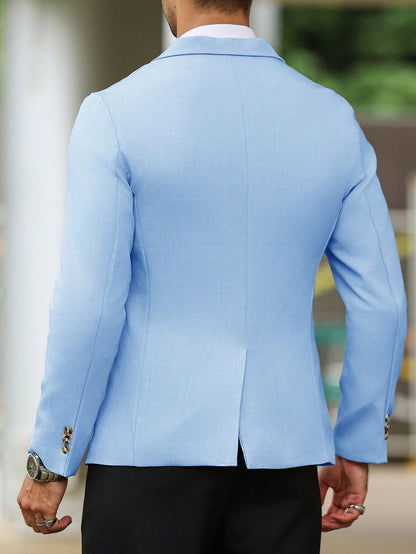Single Breasted Suit Jacket – Sharp, Structured & Office-Ready