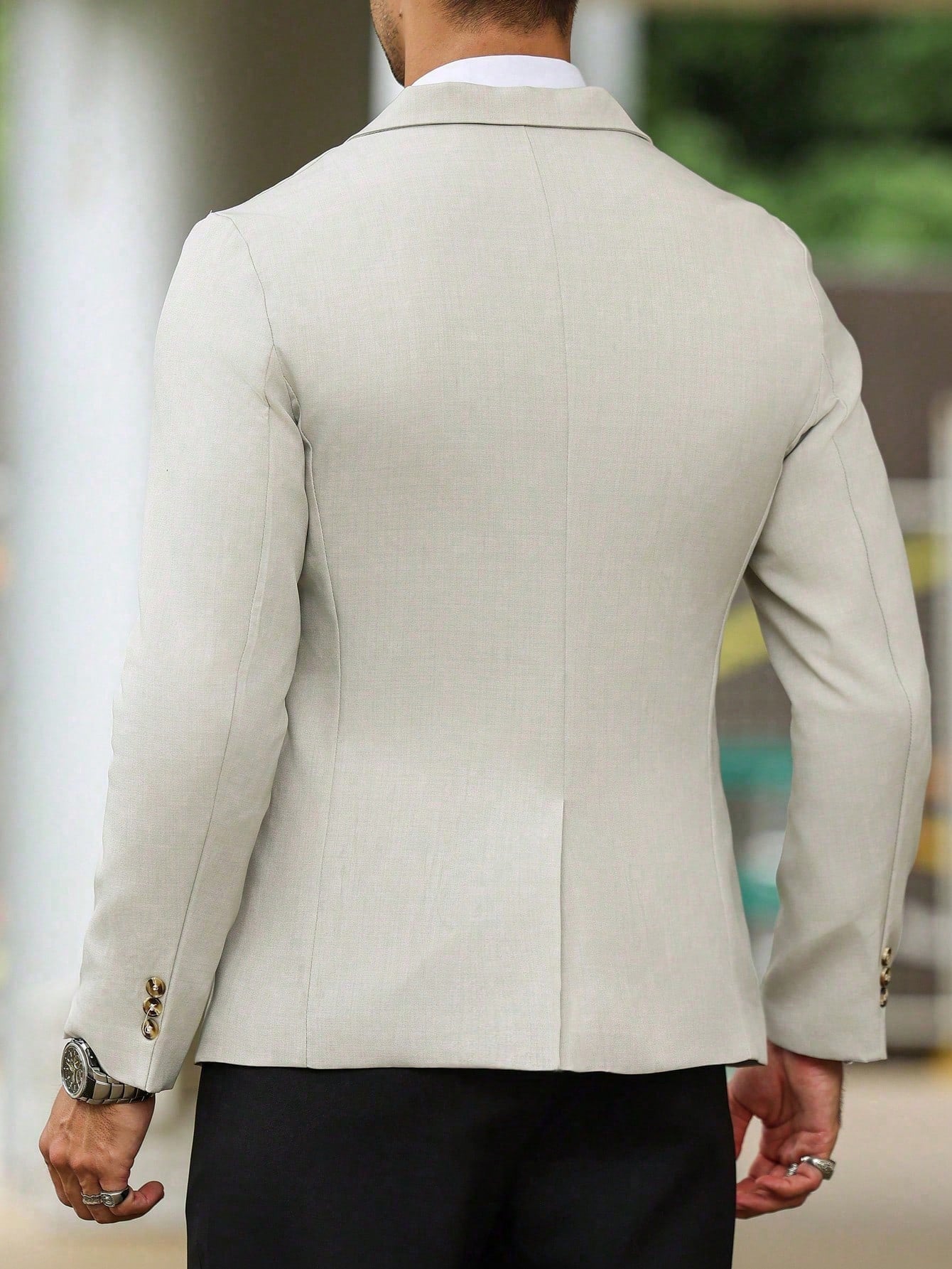 Single Breasted Suit Jacket – Sharp, Structured & Office-Ready