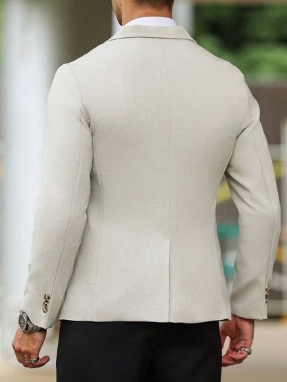 Single Breasted Suit Jacket – Sharp, Structured & Office-Ready