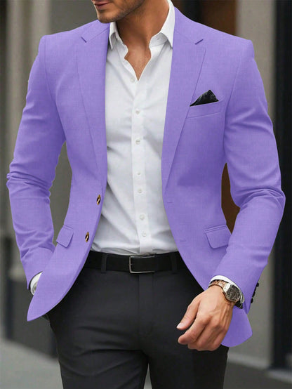 Single Breasted Suit Jacket – Sharp, Structured & Office-Ready