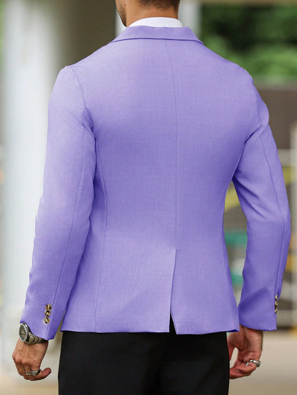 Single Breasted Suit Jacket – Sharp, Structured & Office-Ready