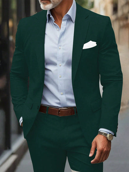 Single Breasted Suit Jacket – Sharp, Structured & Office-Ready