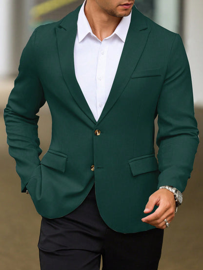 Single Breasted Suit Jacket – Sharp, Structured & Office-Ready