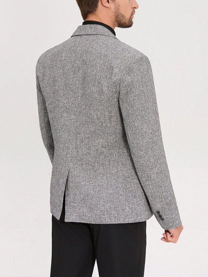 Single Breasted Commuter Business Suit Jacket Blazer