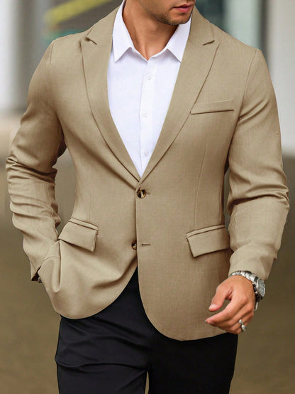 Single Breasted Suit Jacket – Sharp, Structured & Office-Ready