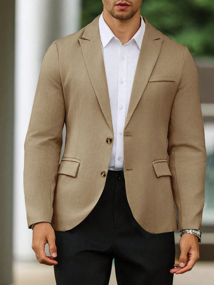 Single Breasted Suit Jacket – Sharp, Structured & Office-Ready