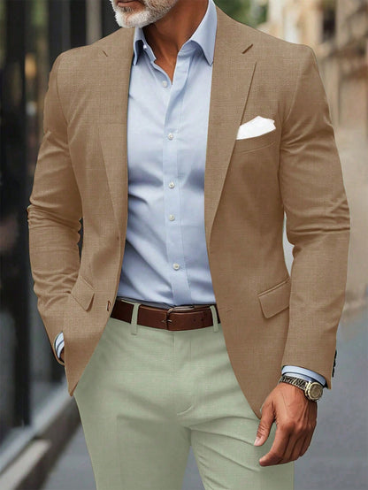 Single Breasted Suit Jacket – Sharp, Structured & Office-Ready