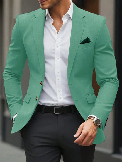 Single Breasted Suit Jacket – Sharp, Structured & Office-Ready