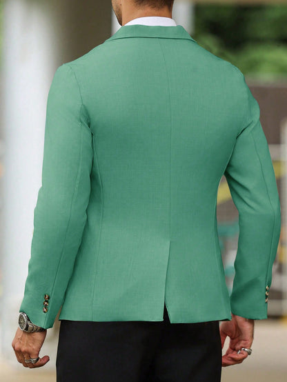 Single Breasted Suit Jacket – Sharp, Structured & Office-Ready