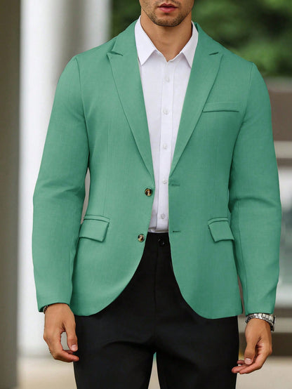 Single Breasted Suit Jacket – Sharp, Structured & Office-Ready