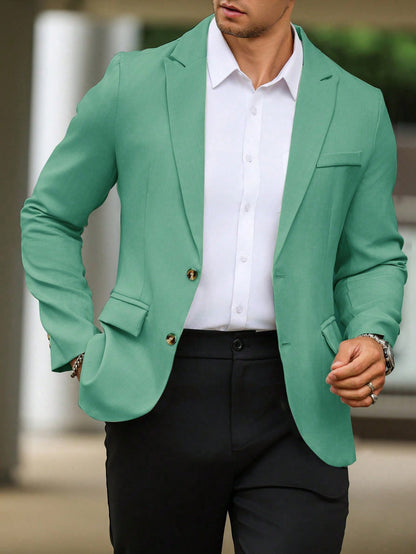 Single Breasted Suit Jacket – Sharp, Structured & Office-Ready