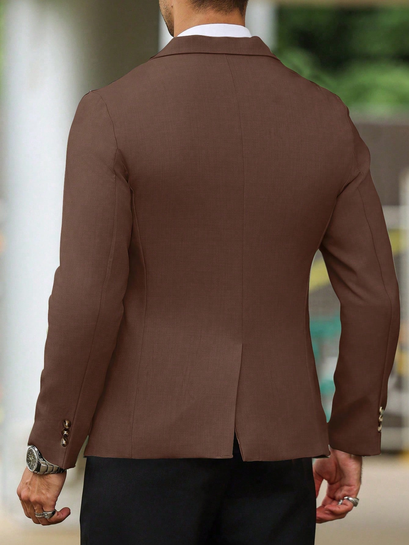 Single Breasted Suit Jacket – Sharp, Structured & Office-Ready