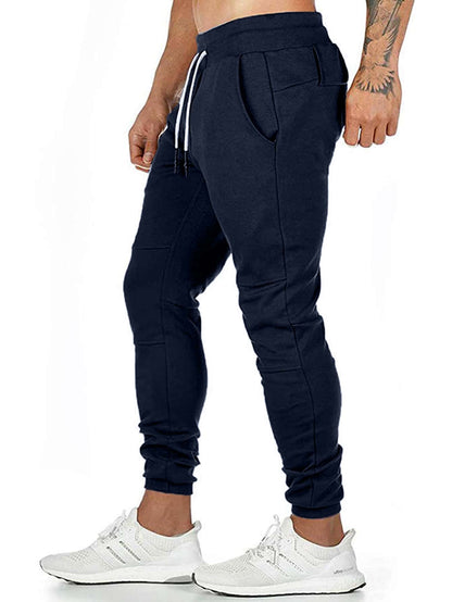 Zip Detail Drawstring Mid Waist Sweatpants