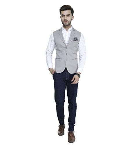 Men's Slim Fit 3-Button Waistcoat – Formal, Versatile & Effortlessly Sharp