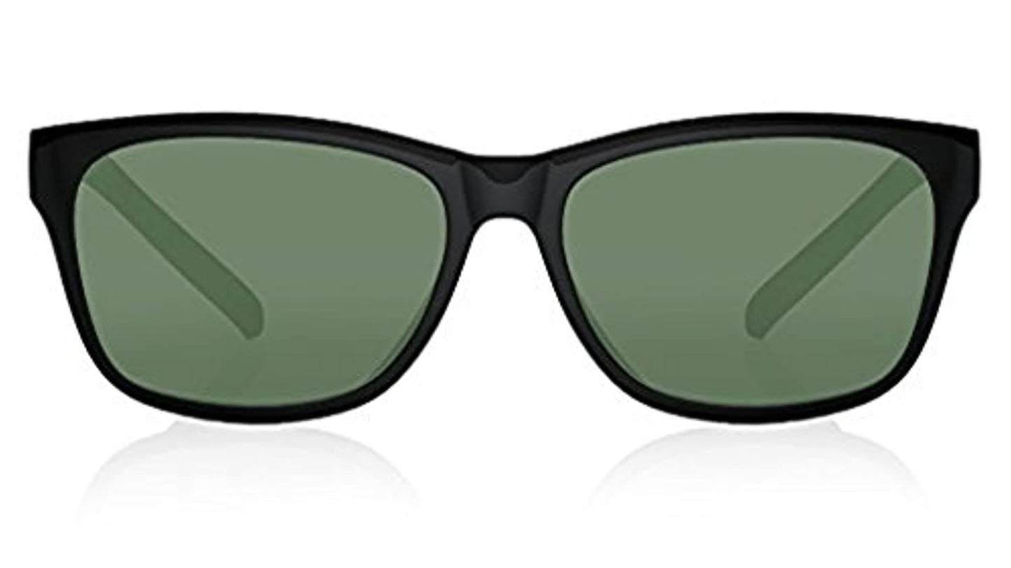 Smoke Grey/Black UV protected Square Sunglasses