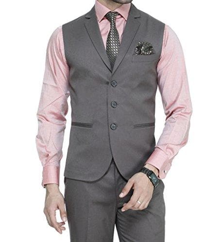 Men's Slim Fit 3-Button Waistcoat – Formal, Versatile & Effortlessly Sharp