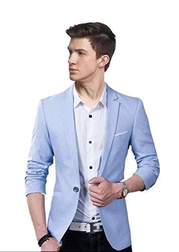 Single Breasted Slim Fit Single Button Party Blazer