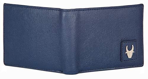 Blue Leather Wallet
