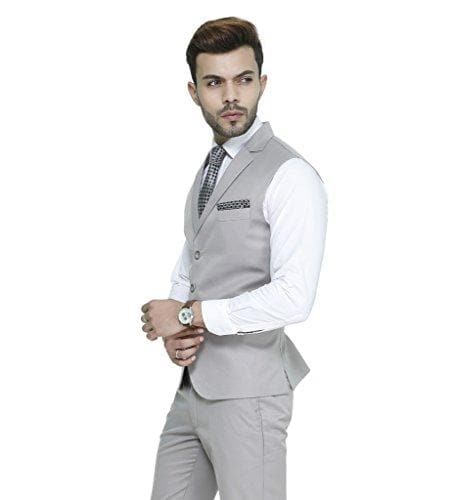 Men's Slim Fit 3-Button Waistcoat – Formal, Versatile & Effortlessly Sharp