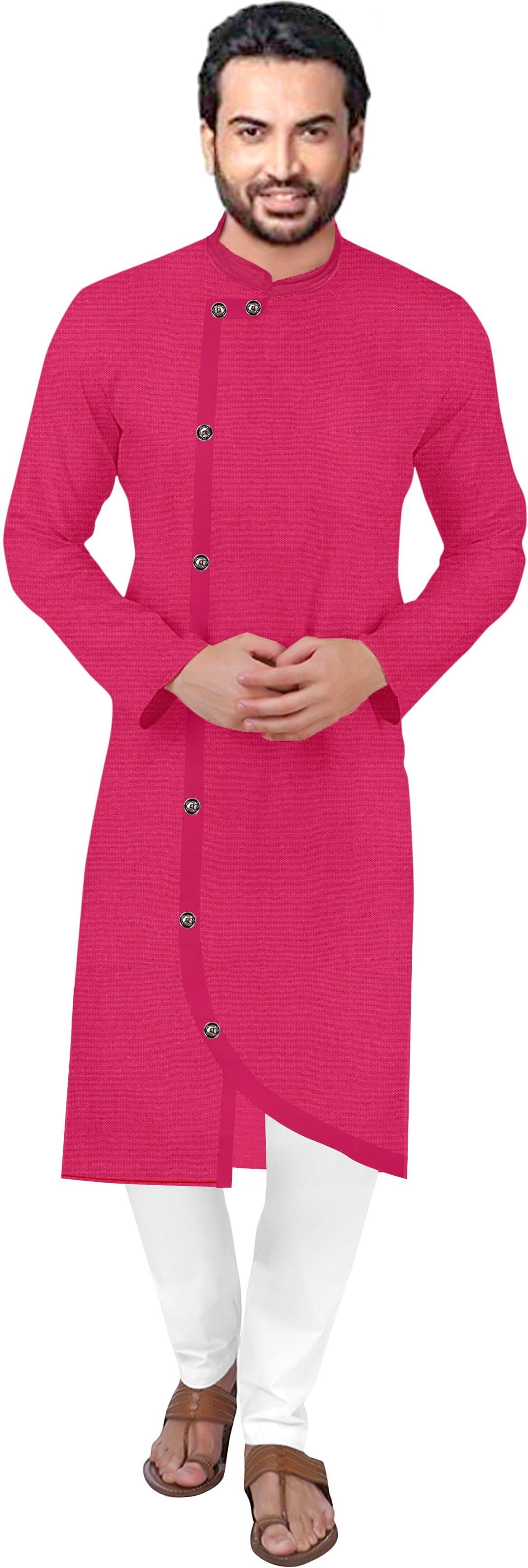 Round Neck Solid Straight Kurta