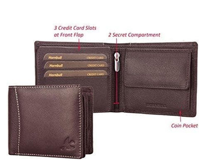 Leather Wallet and Belt Combo