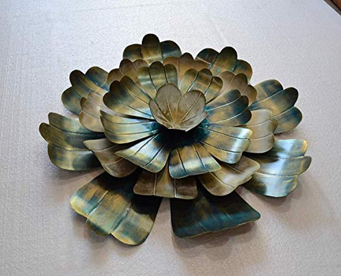India Metal Decorative Wall Hanging (Multicolour 23 X 23 Inch)