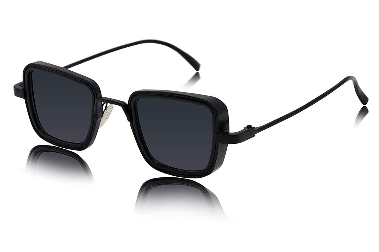 Metal Body Square Sunglasses
