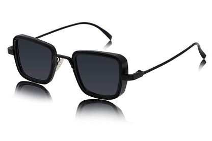 Metal Body Square Sunglasses