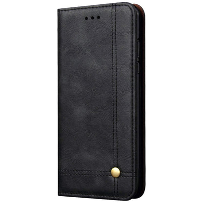 Magnetic Flip Cover for Samsung Galaxy Note 9 Leather Case Wallet Slim Book Cover with Card Slots Cash Pocket Stand Holder - Brown