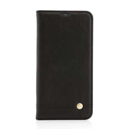 Magnetic Flip Cover for Samsung Galaxy Note 9 Leather Case Wallet Slim Book Cover with Card Slots Cash Pocket Stand Holder - Brown