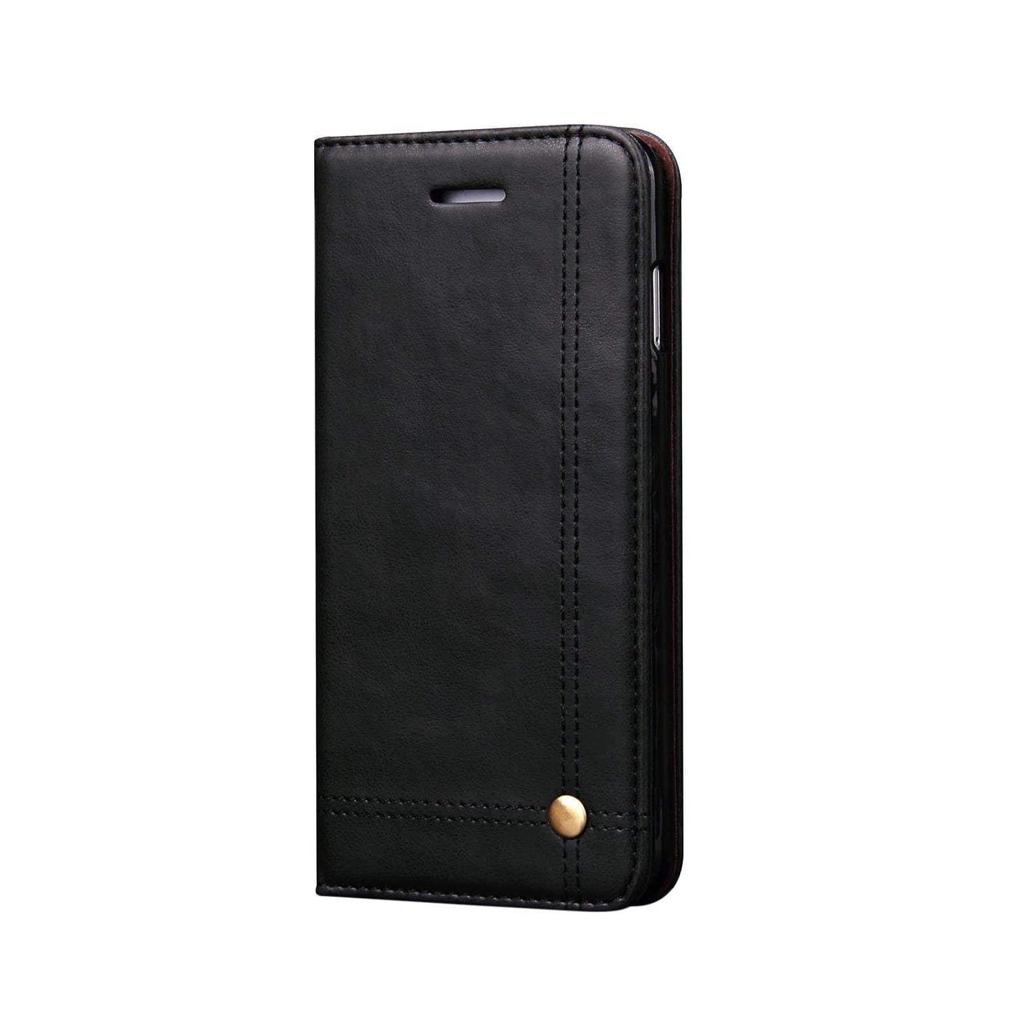 Magnetic Flip Cover for Samsung Galaxy Note 9 Leather Case Wallet Slim Book Cover with Card Slots Cash Pocket Stand Holder - Brown