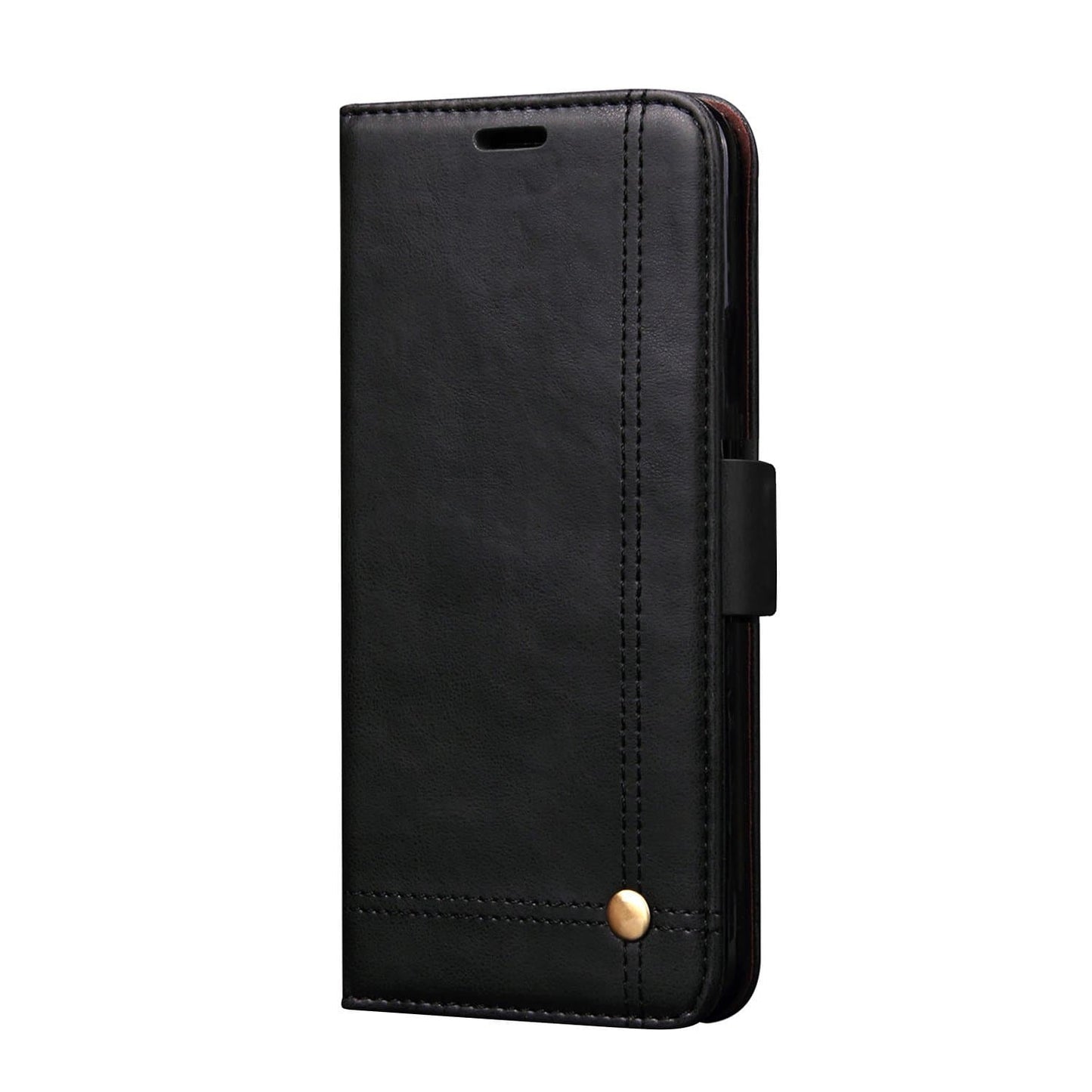 Magnetic Flip Cover for Samsung Galaxy Note 9 Leather Case Wallet Slim Book Cover with Card Slots Cash Pocket Stand Holder - Brown