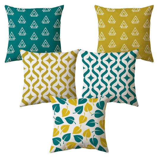 Hand Made Jute Cushion Covers Set of 5