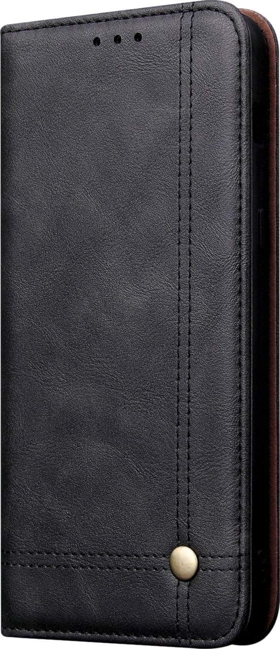 Magnetic Flip Cover for Samsung Galaxy Note 9 Leather Case Wallet Slim Book Cover with Card Slots Cash Pocket Stand Holder - Brown
