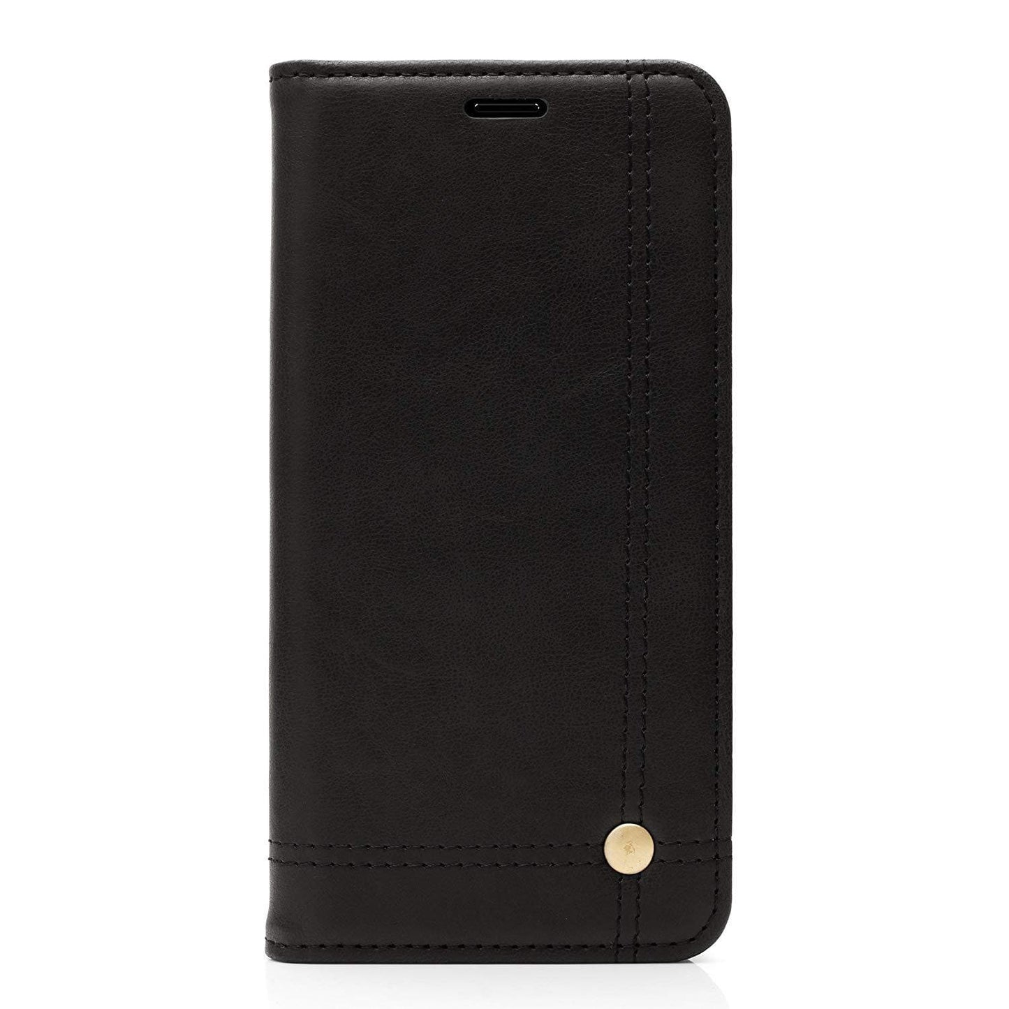Magnetic Flip Cover for Samsung Galaxy Note 9 Leather Case Wallet Slim Book Cover with Card Slots Cash Pocket Stand Holder - Brown