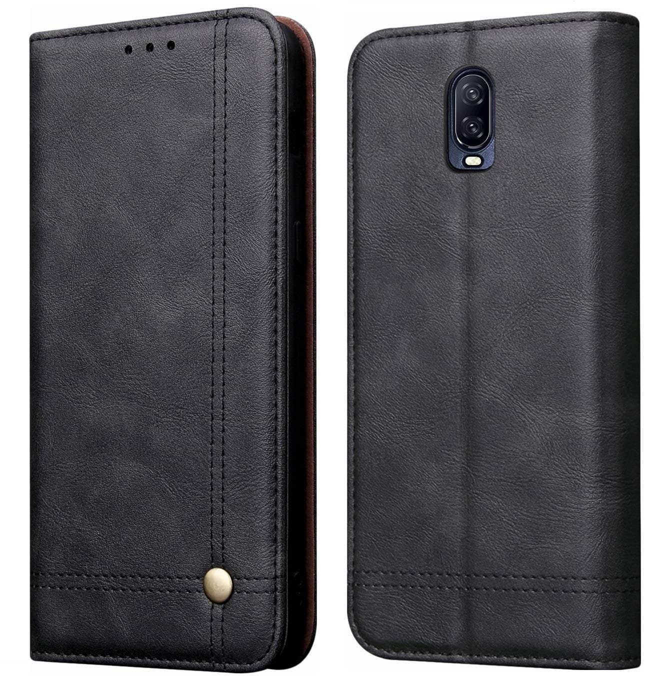 Magnetic Flip Cover for Samsung Galaxy Note 9 Leather Case Wallet Slim Book Cover with Card Slots Cash Pocket Stand Holder - Brown