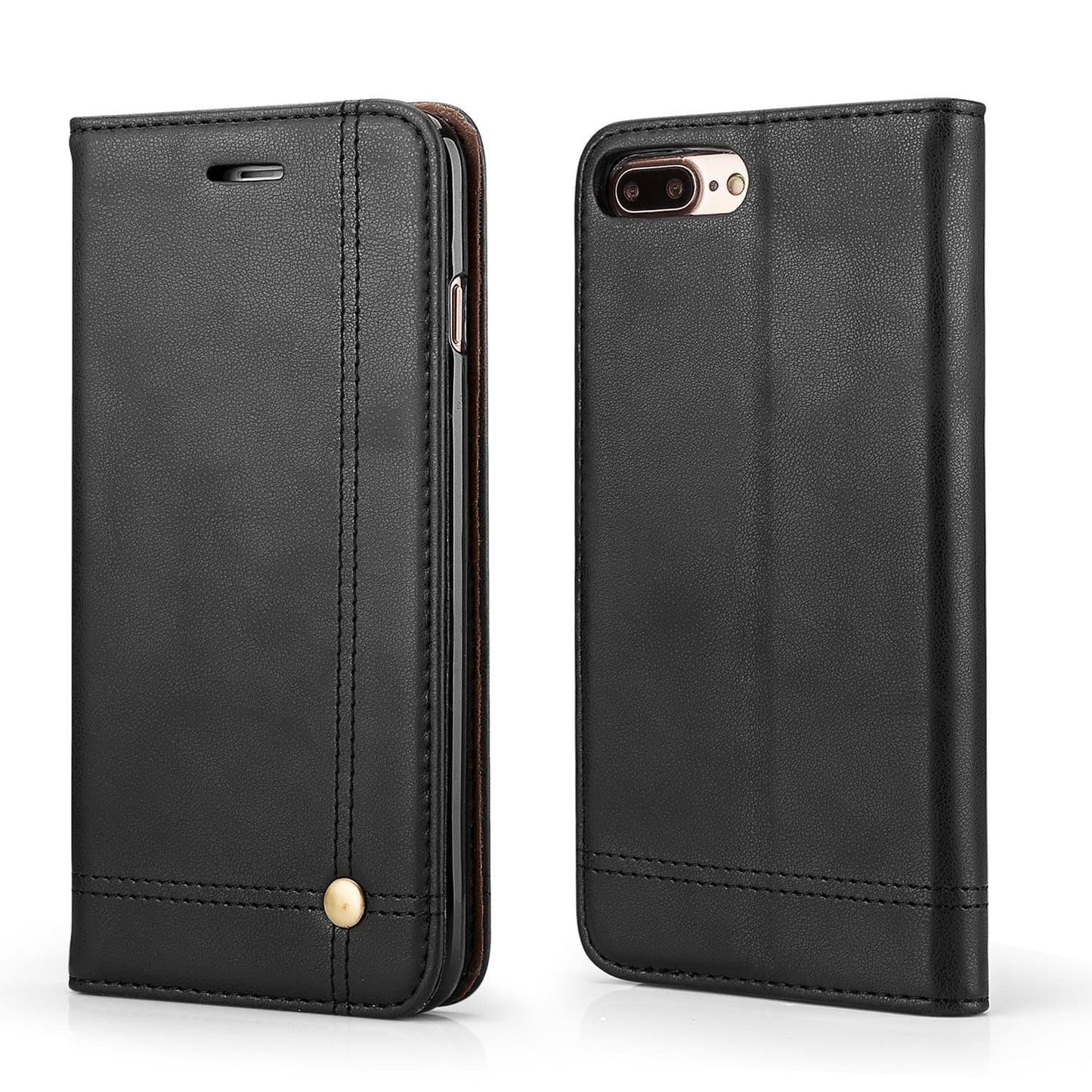Magnetic Flip Cover for Samsung Galaxy Note 9 Leather Case Wallet Slim Book Cover with Card Slots Cash Pocket Stand Holder - Brown