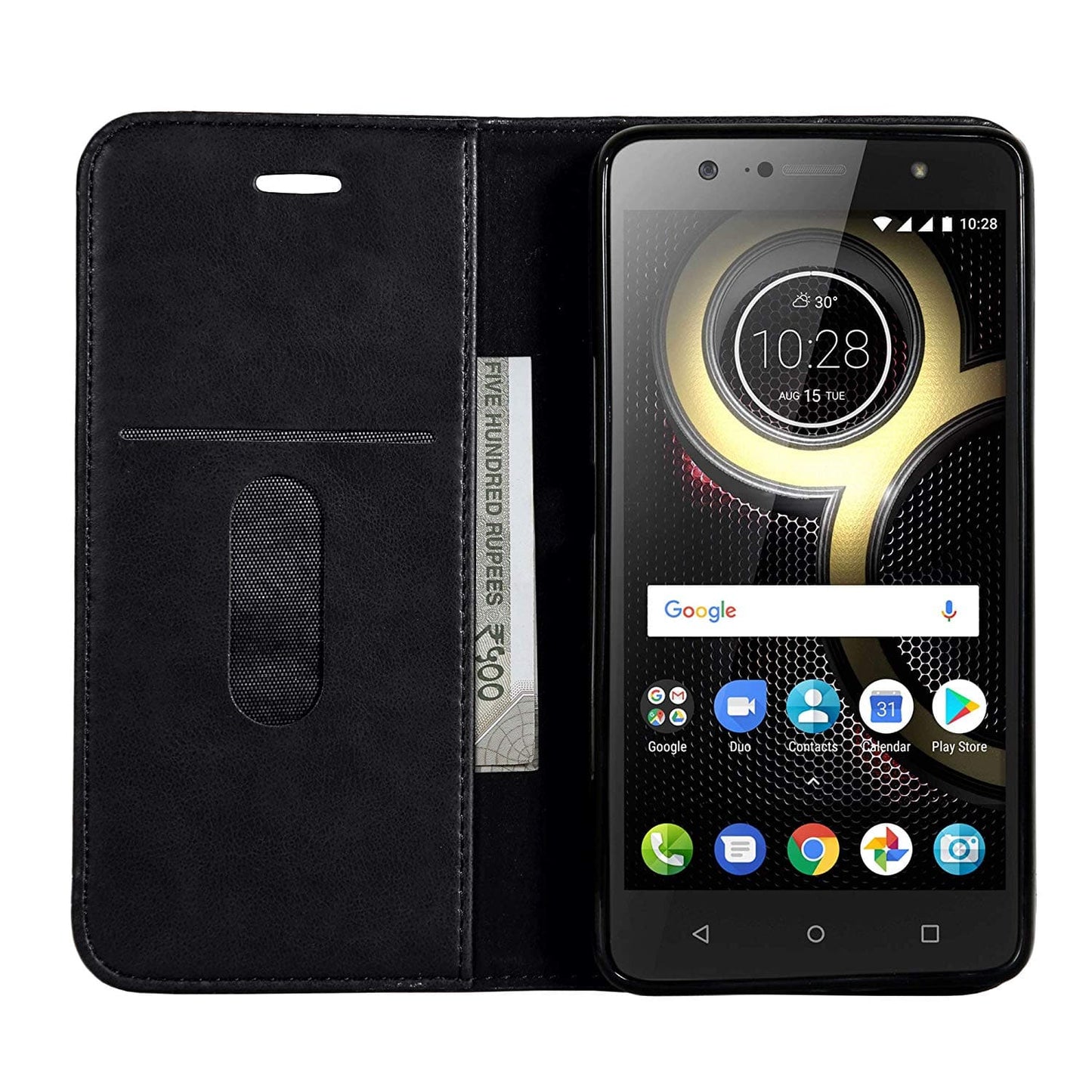 Magnetic Flip Cover for Samsung Galaxy Note 9 Leather Case Wallet Slim Book Cover with Card Slots Cash Pocket Stand Holder - Brown