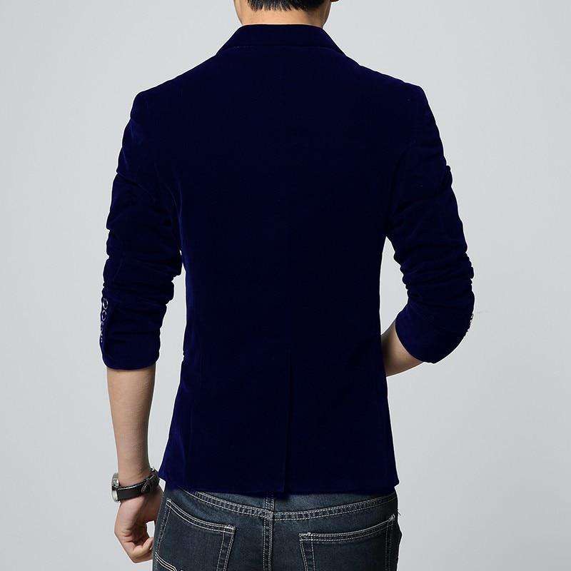 Men's Slim Fit Velvet Blazer – Luxurious, Bold & Party-Perfect