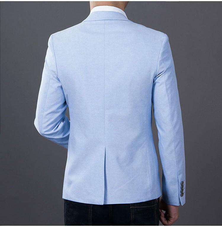 Long Sleeve Slim Fit Blazer