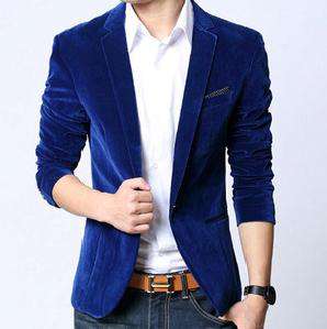 Men's Slim Fit Velvet Blazer – Luxurious, Bold & Party-Perfect
