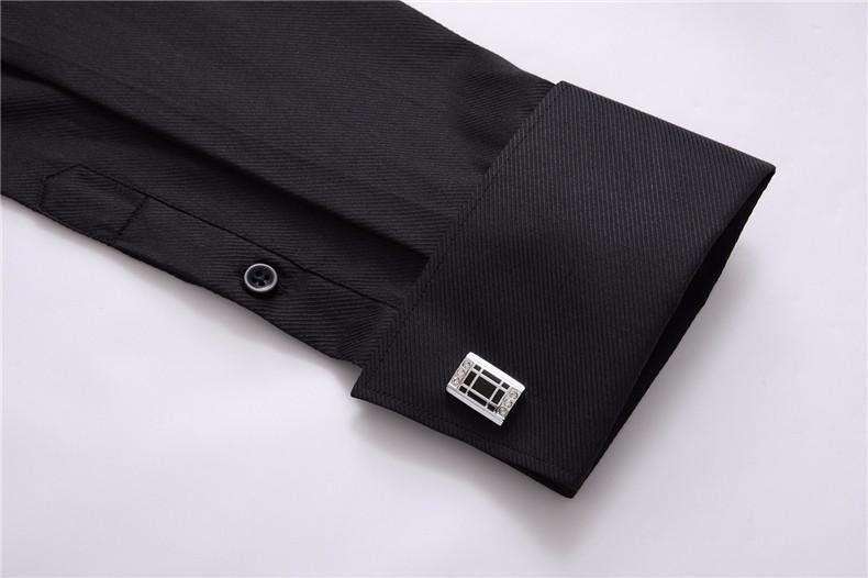 Men's French Cuff Shirt with Cufflinks – Formal, Refined & Effortlessly Sharp